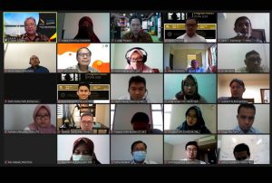 Terapkan Protokol Kesehatan ITERA Launching Program Penelitian Dosen 2021 Virtual, Percepat Peningkatan Jumlah Riset