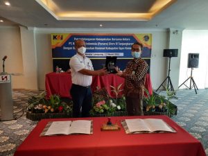 PT KAI Divre IV Tanjungkarang MoU dengan BPN Kabupaten OKU, Tertibkan Pengamanan Aset