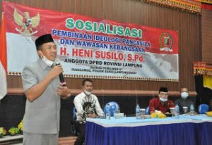 Heni Susilo Berharap Generasi Milenial Memahami Nilai- Nilai Pancasila