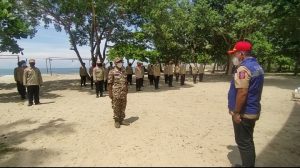 Peringati HUT ke-17 Tagana Lampung Laksanakan Apel Bersama, Baksos, dan Tanam Mangrove