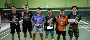 Fauzi/Nafis raih juara usai tundukan Holman/Andi di turnamen GOR Batara