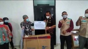 Peduli Difabel, Kadis Sosial Aswarodi Apresiasi PLN Lampung
