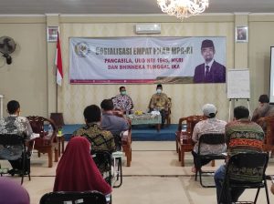Anggota Komite IV DPD RI Abdul Hakim Sosialisasi 4 Pilar MPR RI di Lampung