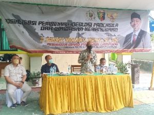 Rahmat Mirzani Sosialisasikn Pembinaan Idiologi Pancasila dan Wawasan Kebangsaan