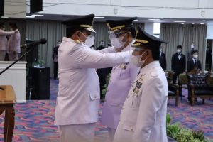 Gubernur Lampung Arinal Djunaidi Lantik Bupati dan Wakil Bupati Pesibar