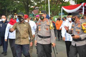Polda Lampung Gelar Pasukan Operasi Krakatau 2021