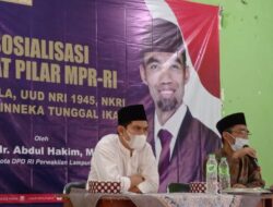 Abdul Hakim Sosialisasi 4 Pilar MPR RI, Ajak Peserta Nyanyi Garuda Pancasila