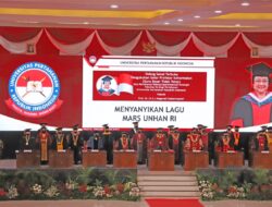 Rektor Unila Aom Karomani Hadiri Pengukuhan profesor Kehormatan Megawati Soekarno Putri