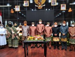 Ketua DPRD Kota Metro Tondi Muamar Gadaffi Pimpin Paripurna HUT Kota Metro ke -84