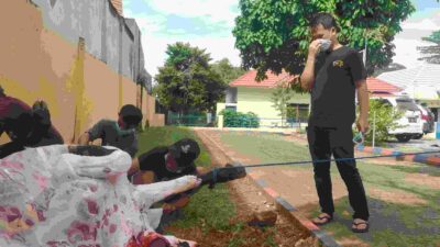 Humas Perum Bulog Kanwil Lampung Ido Noviansyah: Alhamdulillah Kami Bisa Kurban 2 Ekor Sapi dan 2 Ekor Kambing, Tetap Terapkan Prokes