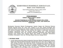 Seleksi CPNS Kemendikbud Sudah Dibuka, Ini Syarat dan Penempatannya