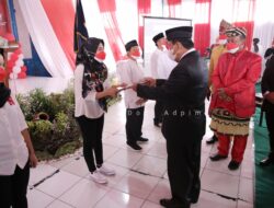 Gubernur Arinal Serahkan Remisi dalam Rangka HUT RI ke-76, Sebanyak 130 Napi Dapat Remisi Bebas
