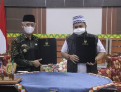 Bupati Pringsewu Menerima Kunjungan Walikota Bengkulu