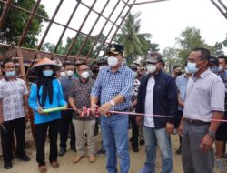 Bupati dan Wakil Bupati Lamteng Resmikan Pasar Kuliner Karang Endah ( PAKARE)