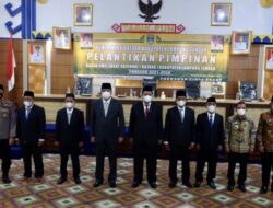 Bupati Musa Ahmad Melantik Pimpinan Badan Amal Zakat Nasional Kabupaten Lampung Tengah Periode 2021-2026