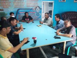 Nizwar Sambangi Sekretariat PWI Pesawaran