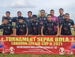SSB Tunas Satria Kemiling Juara Pertama  di Ajang LD Cup II 2021, Coach Wahyu: Saya Sangat Puas