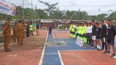 Asisten Indra Kusuma Wijaya Buka Kompetisi Futsal Piala Kominfo Mesuji 2021