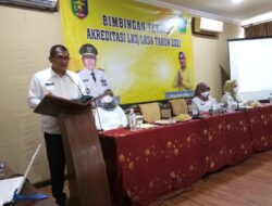 Buka Bimtek Akreditasi LKS, Kadis Sosial Aswarodi Minta Terus Tingkatkan Kualitas Pelayanan Terhadap PPKS, Ingatkan Prokes