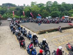 TDM Sukses Gelar Sunday Morning Ride Honda Vario Nations Lampung Dihadiri 200 Rider