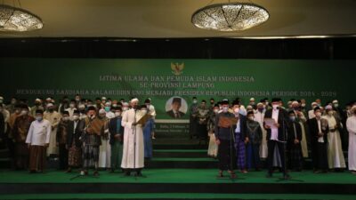 Lewat Doa dan Ikhtiar, Ijtima Ulama di Lampung Dukung Sandiaga Uno Jadi Presiden 2024