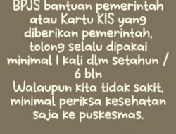 BPJS Bantuan Pemerintah Hangus Jika Tak Dipakai Selama Setahun Benarkah? Ini Penjelasan Kabid SDM BPJS Kesehatan Bandarlampung Dodi Sumardi