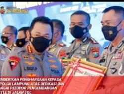 Dirlantas Polda Lampung Kombes Pol Raden Romdhon Natakusuma, Raih Penghargaan Dari Kapolri