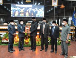 DPRD Kota Metro Gelar Rapat Paripurna Tentang Rekomendasi Atas LKPJ Walikota Metro Tahun Anggaran 2021