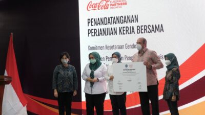 Coca-Cola Europacific Partners Indonesia Kolaborasi Dengan Kemenaker RI Sejahterakan Karyawan