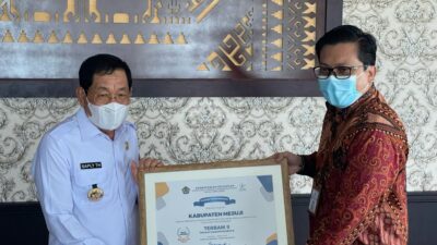 Pemkab Mesuji Raih Penghargaan Terbaik Kedua Nasional Pengelolaan DAK Fisik TA 2021