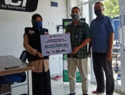 Pegadaian Syariah Raden Intan Lampung Salurkan DKU  R untuk Program Ramadan ACT