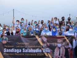 Ciptakan Lapangan Kerja, UMKM dan Petani di Lampung Dukung Sandiaga Uno Maju 2024