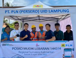Ini Dia 12 Titik Posko Mudik yang Disiapkan PLN di Lampung