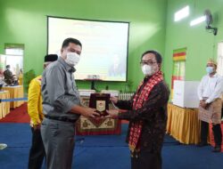Pemerintah Kabupaten Lampung Tengah Menggelar Acara Simulasi Pilkakam Secara E-Voting