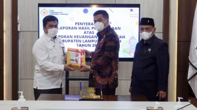 Pemkab Lampung Tengah Kembali Meraih WTP dari BPK