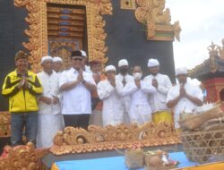 Wakil Bupati Lampung Tengah Ardito Wijaya Buka Kegiatan Bimtek dan Pendampingan Ekonomi Kreatif Pada Kelompok Sadar Wisata di Kampung Swastika Buana Kecamatan Seputih Banyak
