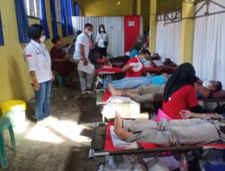 DPW Vox Populi Institute Indonesia Lampung Selatan Gelar Baksos Pengobatan Gratis dan donor Darah
