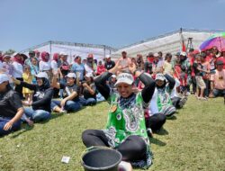 Ribuan Emak-Emak di Lampung Kompak Dukung Ganjar Presiden 2024 di ‘Pesta 17-an’