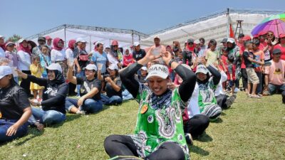 Ribuan Emak-Emak di Lampung Kompak Dukung Ganjar Presiden 2024 di ‘Pesta 17-an’