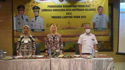 Dinsos Lampung Gelar Kegiatan Peningkatan Kemampuan Potensi Sumber Kesejahteraan Keluarga