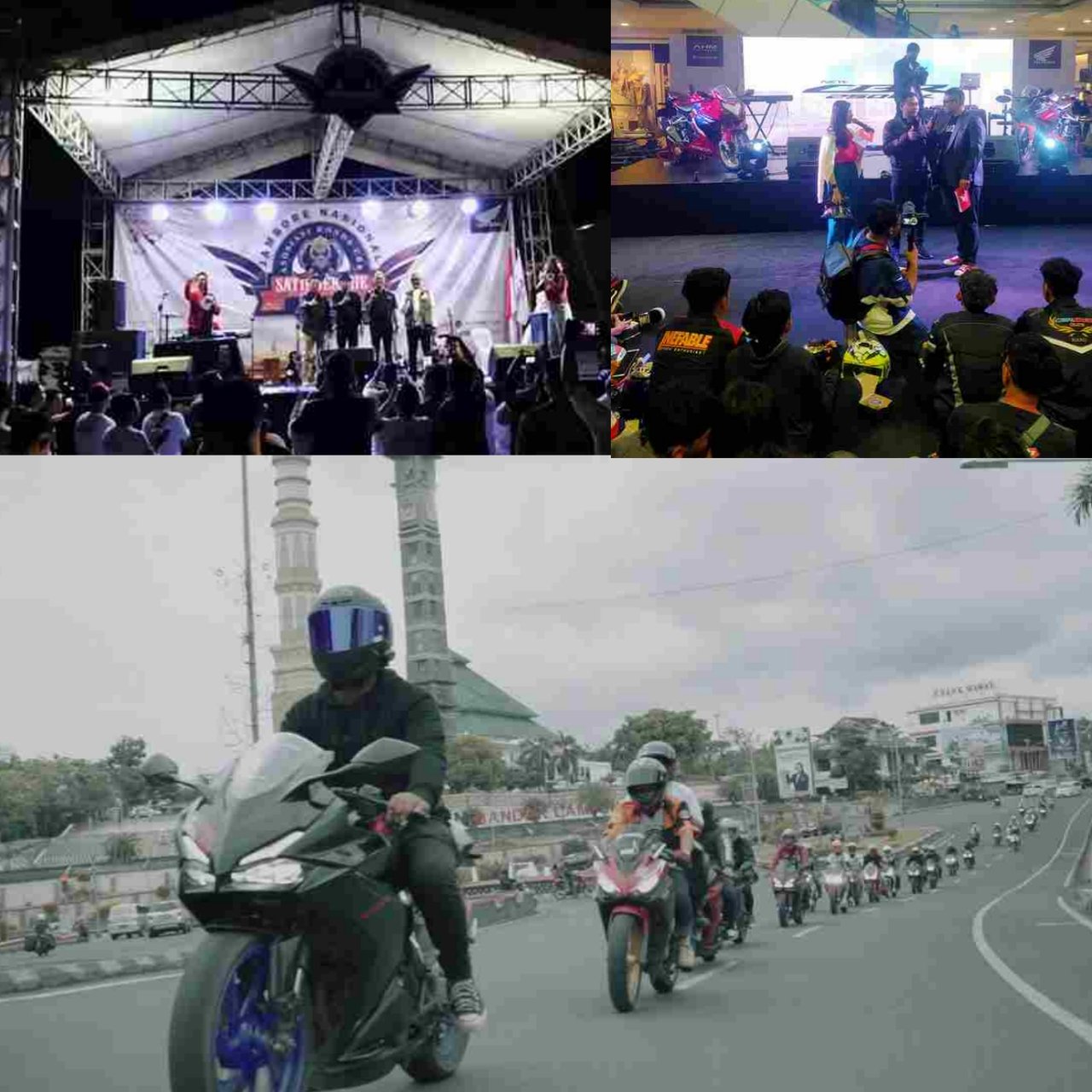 Jambore Nasional CBR hingga Sunday Morning Ride (Sunmori) turut meramaikan gelaran peluncuran Honda New CBR250RR di Lampung, yang diselenggarakan oleh Tunas Dwipa Matra (TDM) selaku main dealer resmi sepeda motor Honda