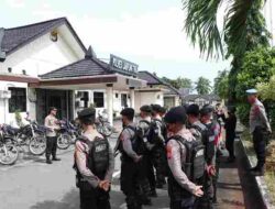 Polres Lamtim Patroli ke 10 Kecamatan Cegah Kejahatan Jalanan