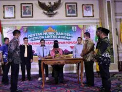 Pemuda Lintas Agama Lampung Deklarasi Bersama Cinta Damai Serta Gelar Pentas Seni dan Musik
