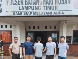 Curi Telepon Genggam, Seorang Warga Diamankan Polsek Batanghari Nuban