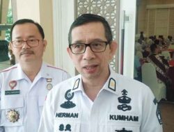 Plt Kemenkumham Lampung Hermansyah Siregar Buka Kegiatan Diseminasi Layanan Apostille