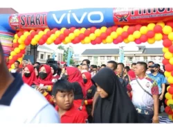 Gubernur Arinal Djunaidi Lepas Jalan Sehat dalam Rangka HUT Brimob Polri ke-77 Tahun 2022