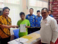 Kadis Sosial Aswarodi Monitoring Penyaluran Bansos Tunai, Pick Up Service Bank Lampung ke Lapas Way Huwi
