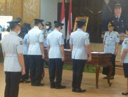 Kemenkumham Lampung Gelar Pisah Sambut Pimpinan Tinggi Pratama