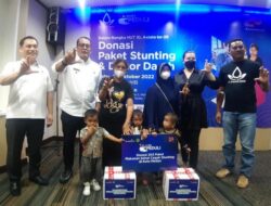 Dukung Cegah Stunting XL Axiata Bagikan Paket Makanan Sehat di Medan