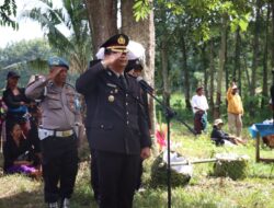 Aipda Eko Berpulang, Wakapolres Lampung Timur Kompol Sugandhi Pimpin Penghormatan Terakhir